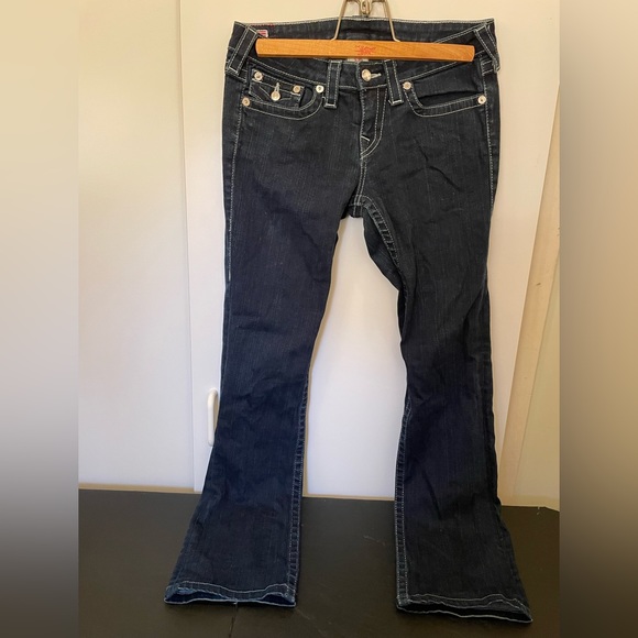 True Religion Skinny Jeans  #112790 Size 29, Swarovski Crystals, USA 99% Cotton - Picture 12 of 12